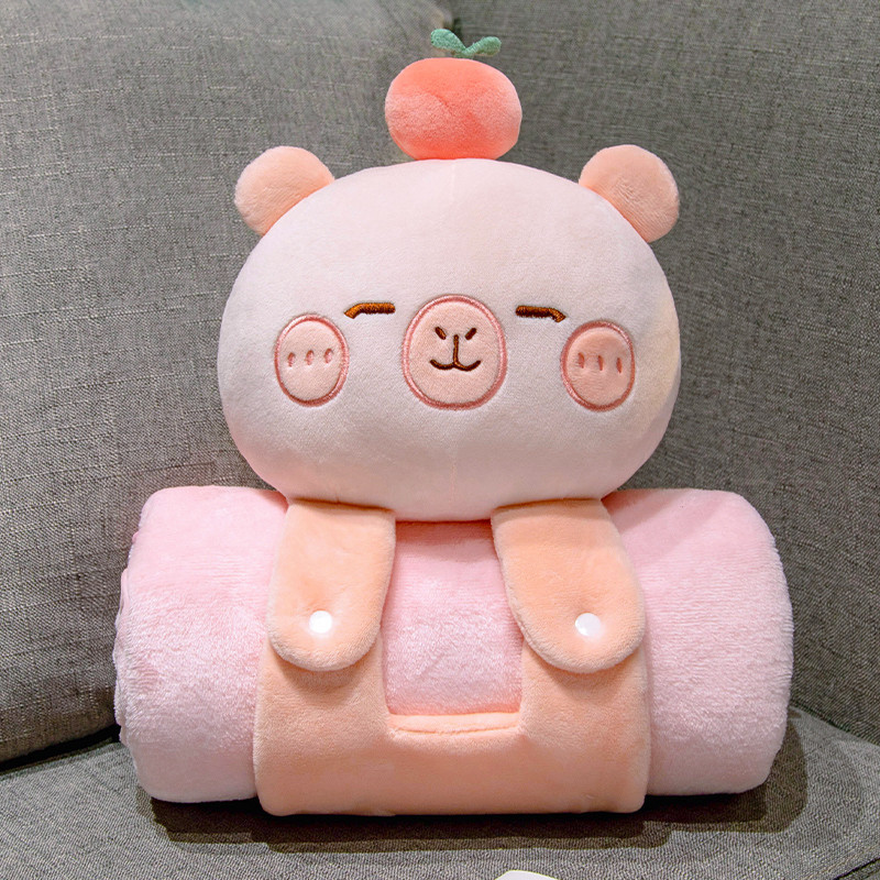 nap blanket office lunch break flannel small quilt sofa blanket child air conditioner blanket with logo Item Picture