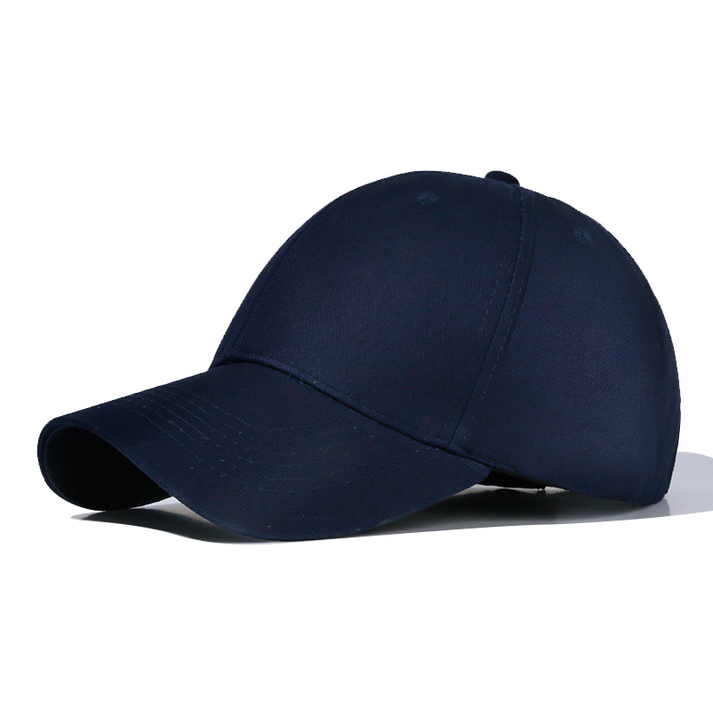 solid color beef tendon lining pure cotton peaked cap mesh cap sun protection hat sun protection baseball cap men and women advertising cap logo can be added Specification drawing