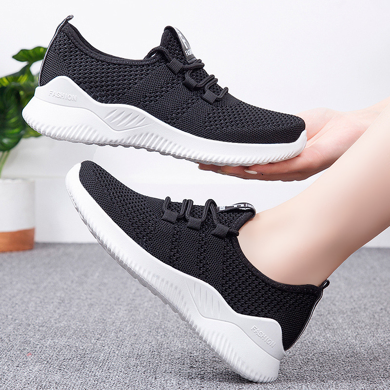 women's shoes 2025 foreign trade new light casual shoes running shoes breathable not tired feet women's shoes soft sole sneakers women's shoes details Picture