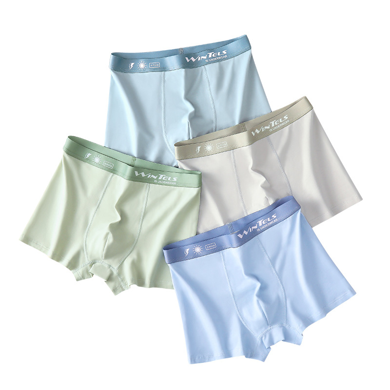 teen panties men's cotton older children's underwear boys development period pants antibacterial thin men's boxers wholesale Item Picture