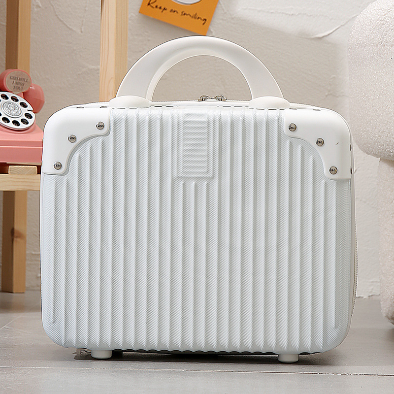 portable box 14-inch luggage women's fashion cosmetic case small lightweight 16 suitcase hand gift creative gift box Item Picture