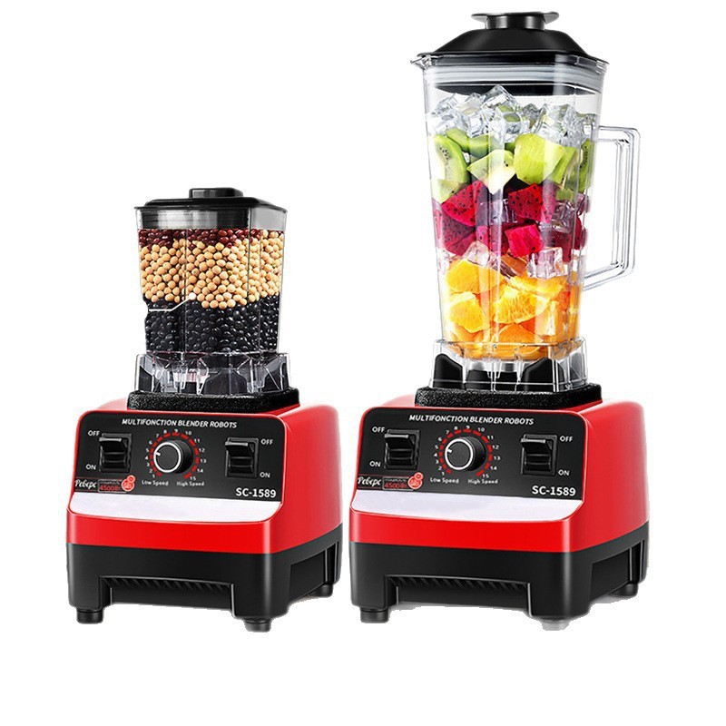 wall breaker household cytoderm breaking machine double cup multi-functional ice crusher high-power electric mixer cross-border transmission Specification drawing