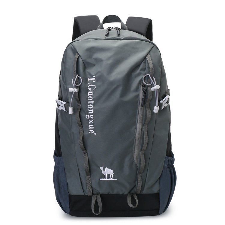 camel same style large capacity cross-border fashion backpack outdoor leisure travel bag high school student mountaineering backpack spine protection full figure