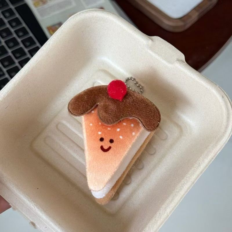 cloth cartoon food diy plush doll pendant all-match keychain hamburger ornaments pendant small gifts wholesale Application Scenario