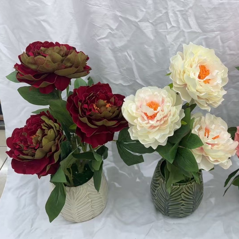 仿真花假花盆栽ins风家居装饰绿植橱窗展柜摆放