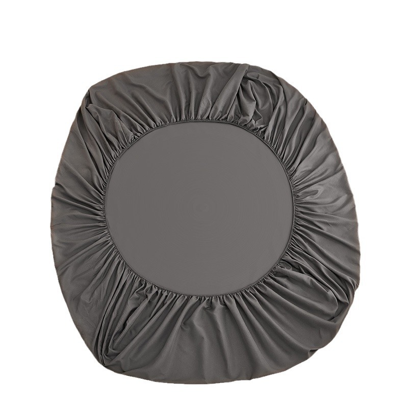 bed sheet one-piece fitted sheet all-inclusive bedspread mattress cover washed cotton summer maternal and child washed cotton fitted sheet three-piece set Item Picture