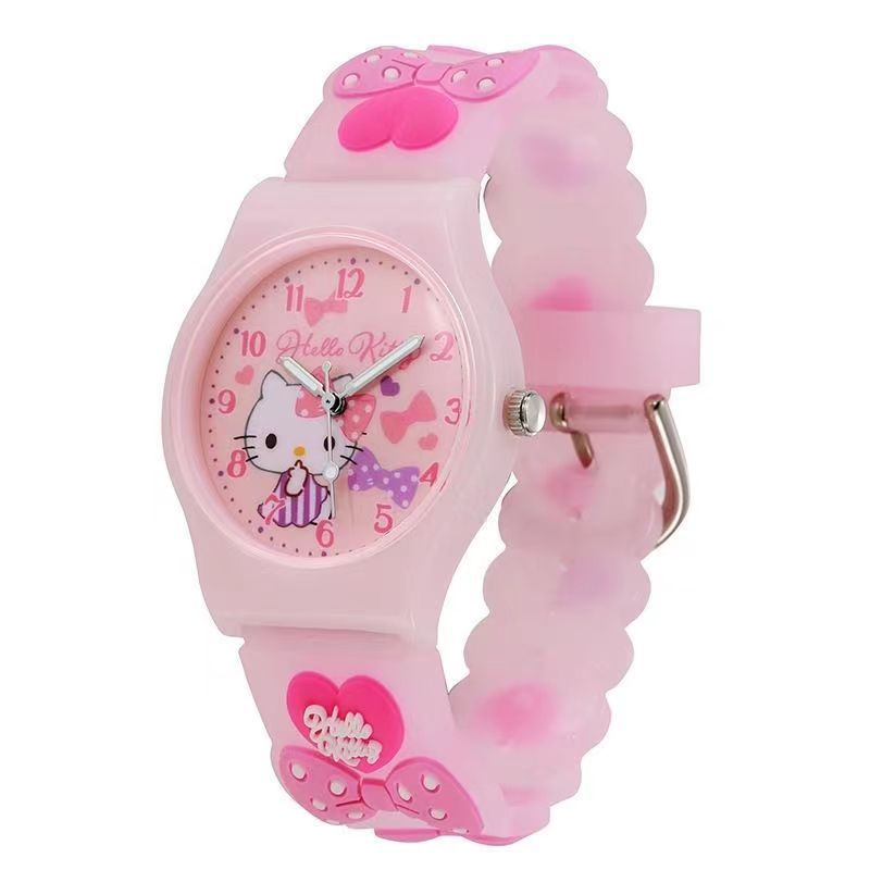 new cute cartoon children's watch good-looking jelly primary school student watch quartz watch gifts for boys and girls Item Picture