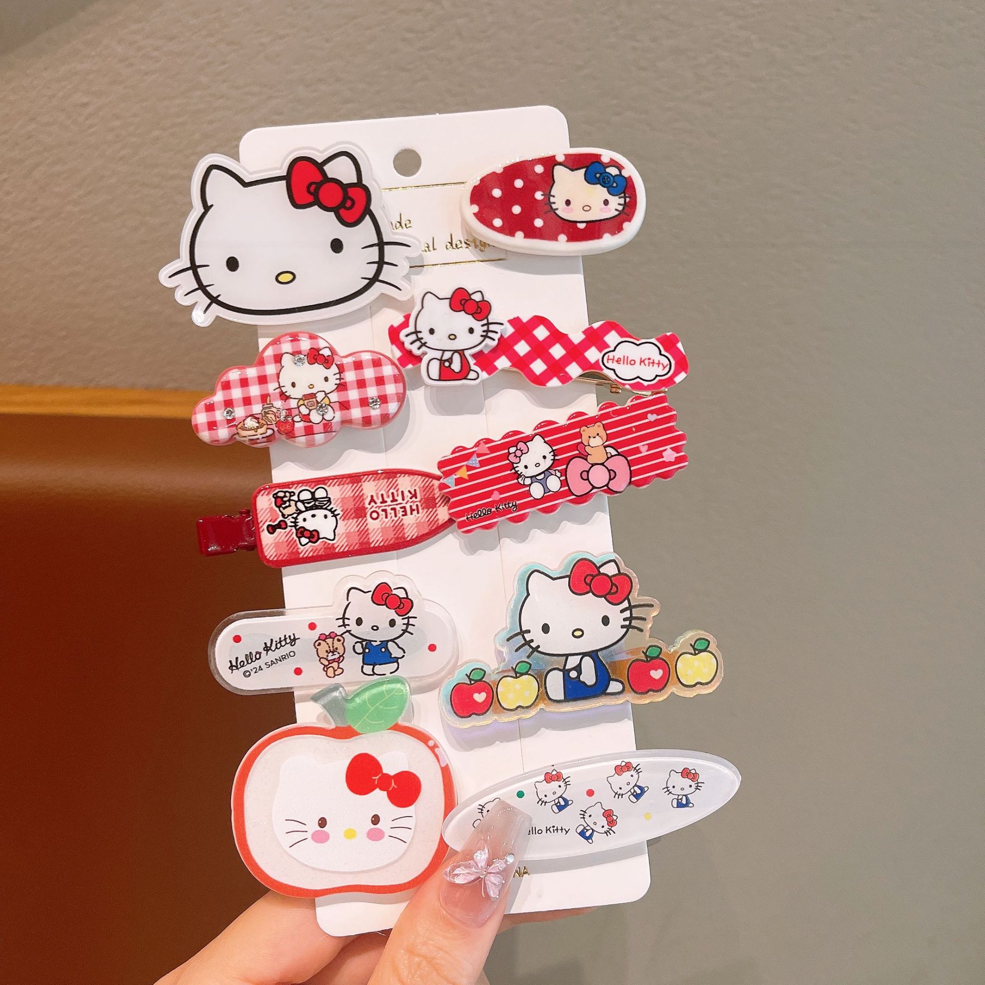girls hairpin kids cute headwear new internet celebrity forehead broken hairpin baby bangs children hair accessories Item Picture