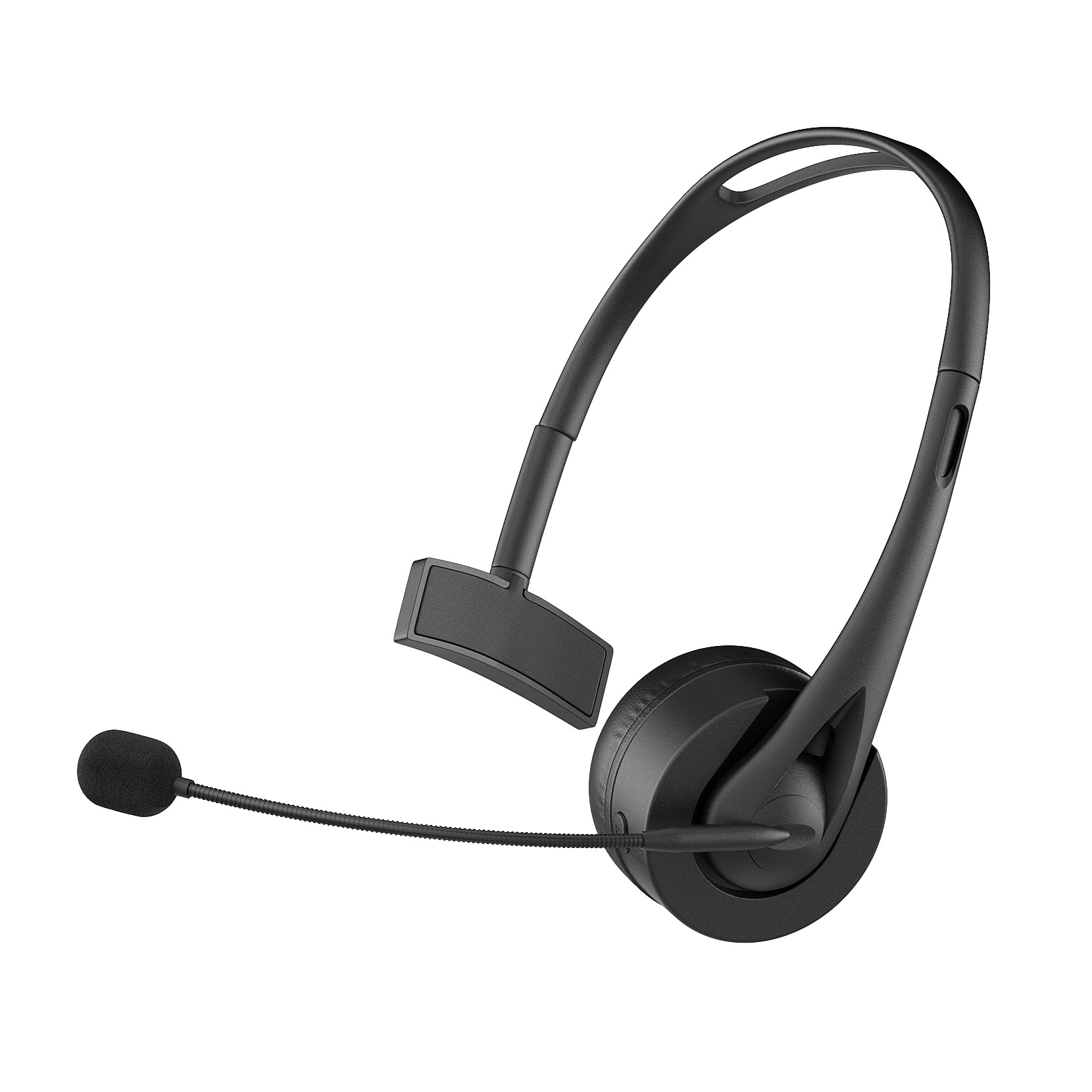 wired unilateral operator headset professional telephone office noise reduction headset usb network class business student headset details Picture