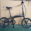 20-inch aluminum alloy folding bicycle magnesium alloy integrated wheel trunk adult variable speed super lightweight bicycle full figure