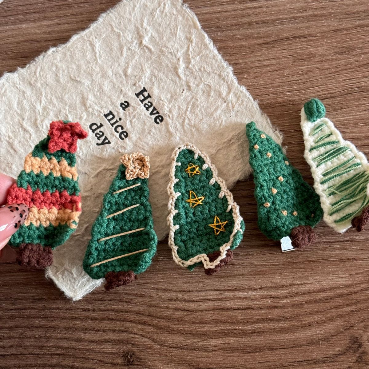 christmas series barrettes holiday cute wool hairpin christmas tree bb clip bang clip accessories new headdress Application Scenario