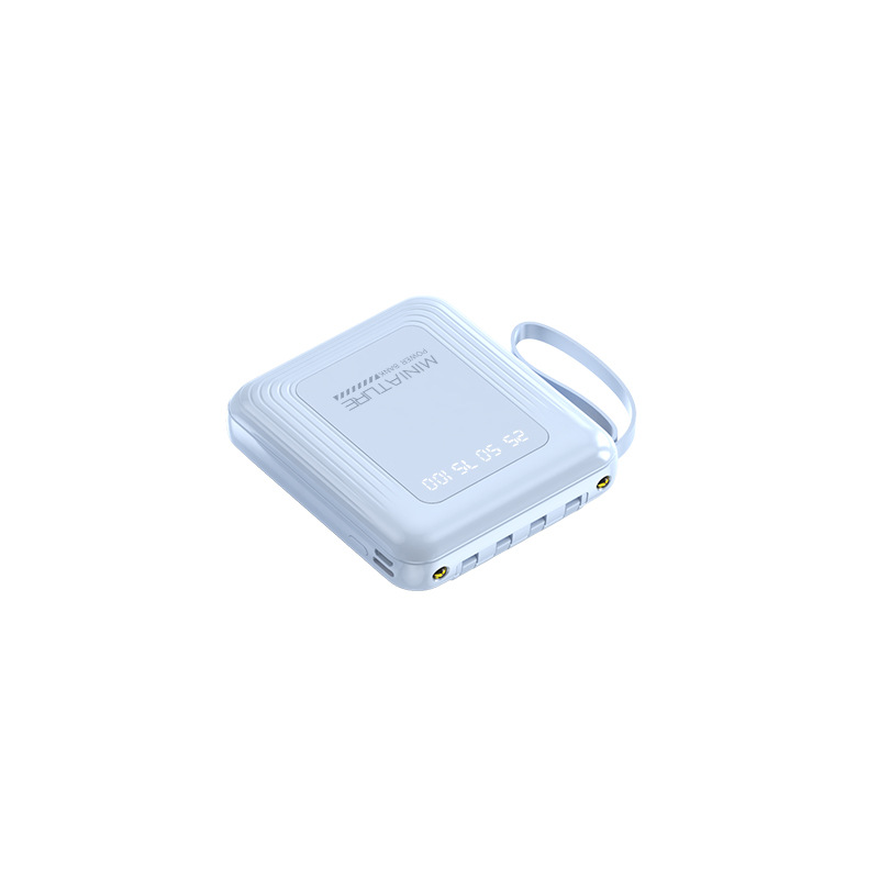 new national standard 3c certified fast charge mini with cable power bank 20000 ma large capacity mobile power customization Item Picture