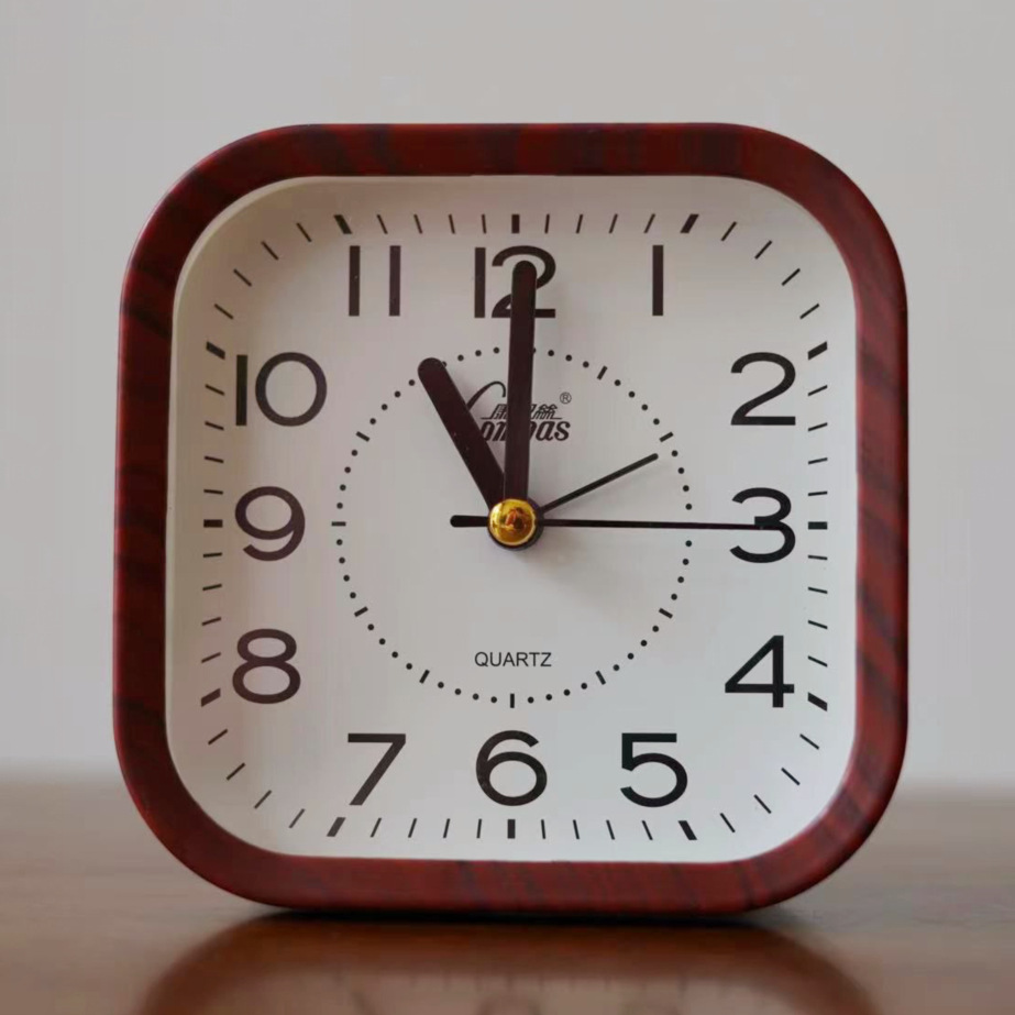 kangbassi mute alarm clock student elderly home large digital alarm children's simplicity desktop bedroom bedside clock Item Picture