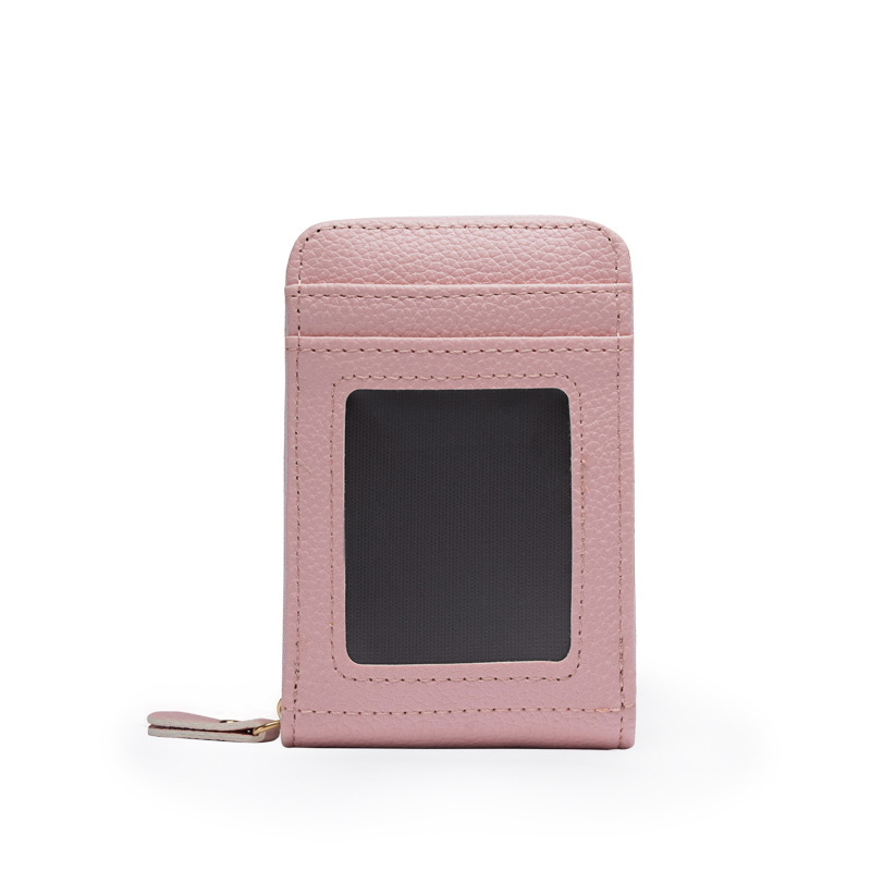 cross-border spot expanding card holder litchi pattern hot coin purse card holder card holder large capacity multiple card slots document package details Picture