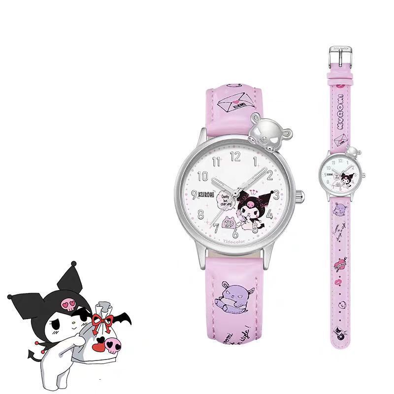cute cartoon  cinnamoroll babycinnamoroll clow m creative shape children's student girl high quality waterproof watch details Picture