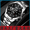 exclusive for cross-border glass quartz watch high sense fake three eyes and six needles nordic minimalism steel timepiece light luxury men's watch Application Scenario