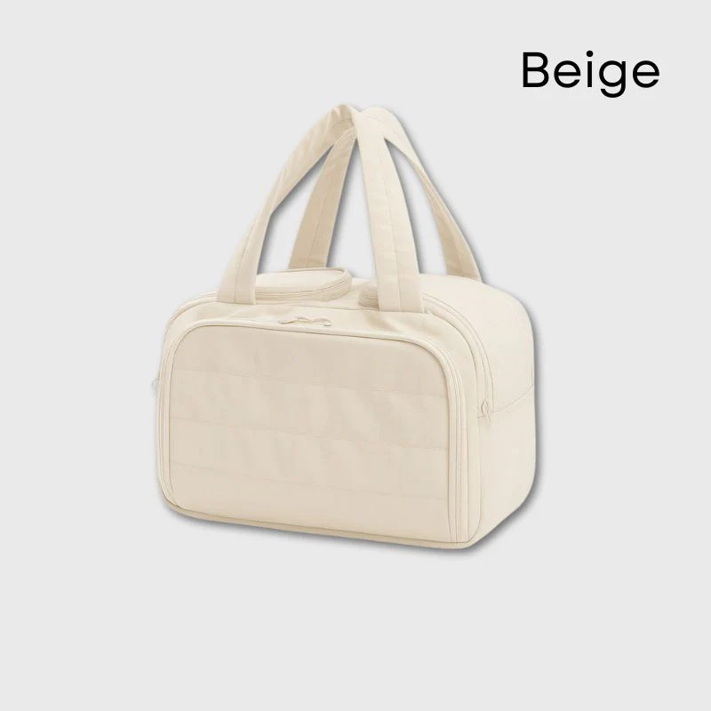 cross-border new arrival travel portable large capacity wash bag travel portable partition skincare storage bag female cosmetic bag Application Scenario