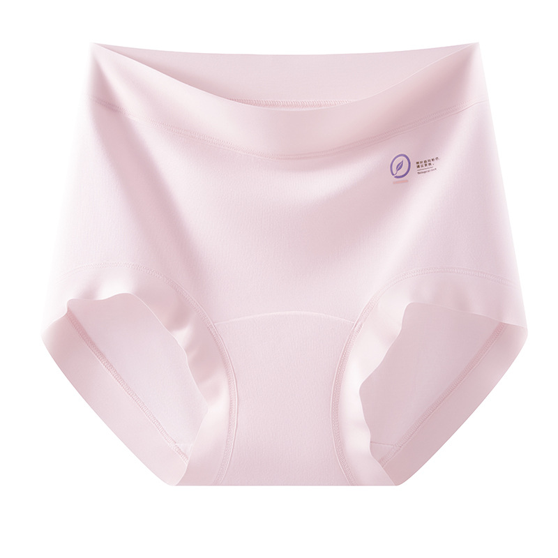2025 popular modal high waist underwear women's pure cotton antibacterial lengthened seamless hip-free boxers shorts full figure