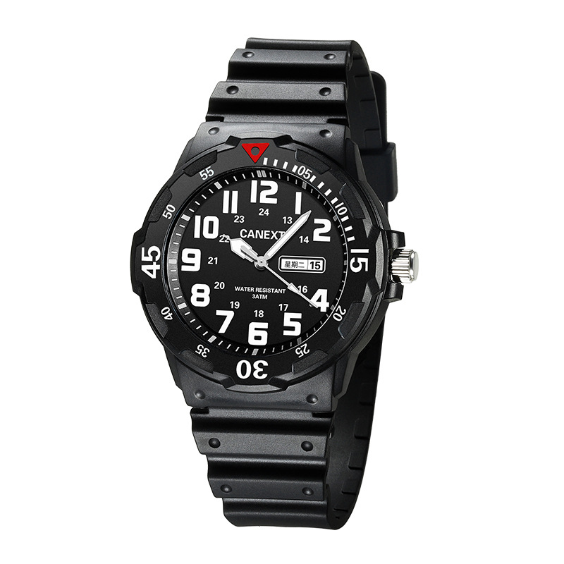 canext foreign trade cross-border hot children's watch male student trendy sports waterproof drop-resistant quartz watch details Picture