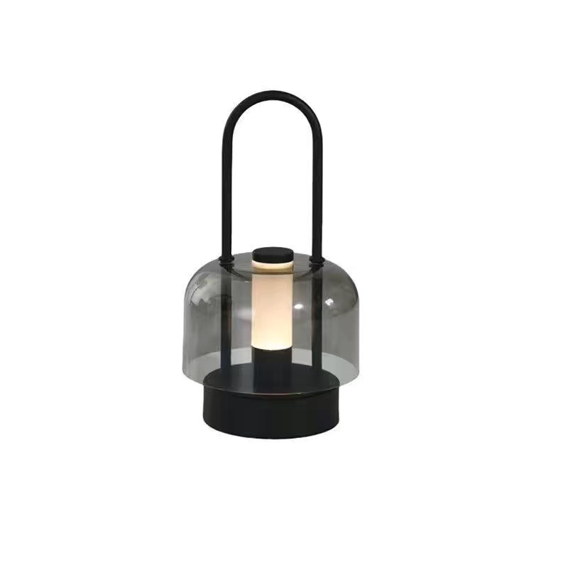 modern light luxury table lamp nordic simple designer bedroom bedside lamp advanced sense decorative lamp charging the third gear dimming Specification drawing