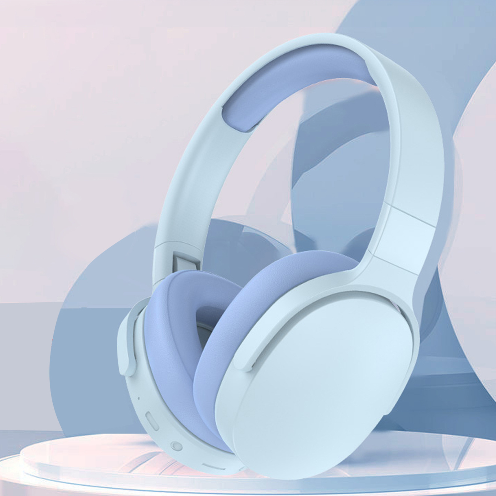 p2961 bluetooth headphone head-mounted online class learning children's music sports noise-canceling headset hot selling full figure