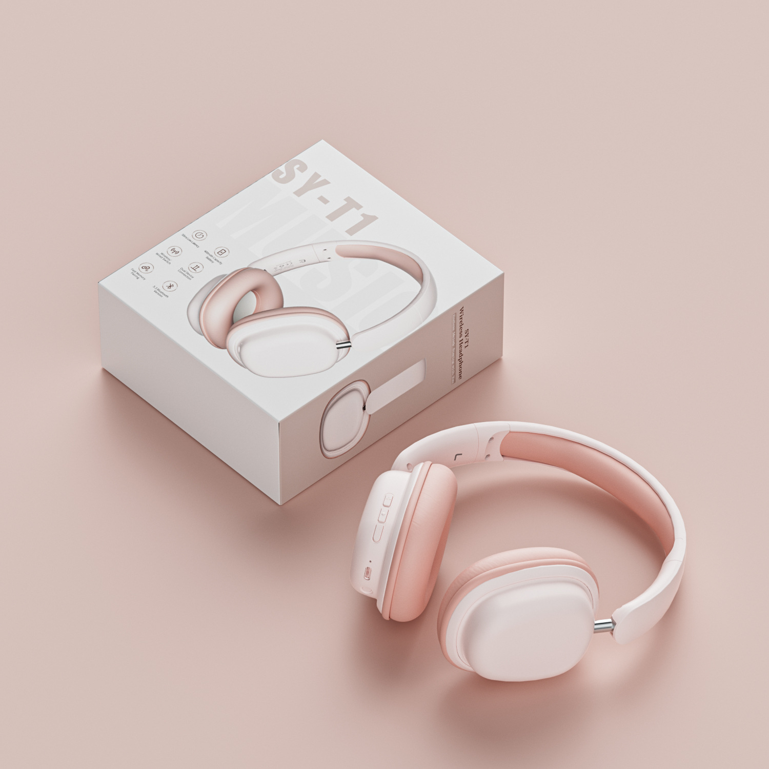 cross-border new hot wireless headset headset bluetooth game headset large power brand headset factory wholesale Item Picture