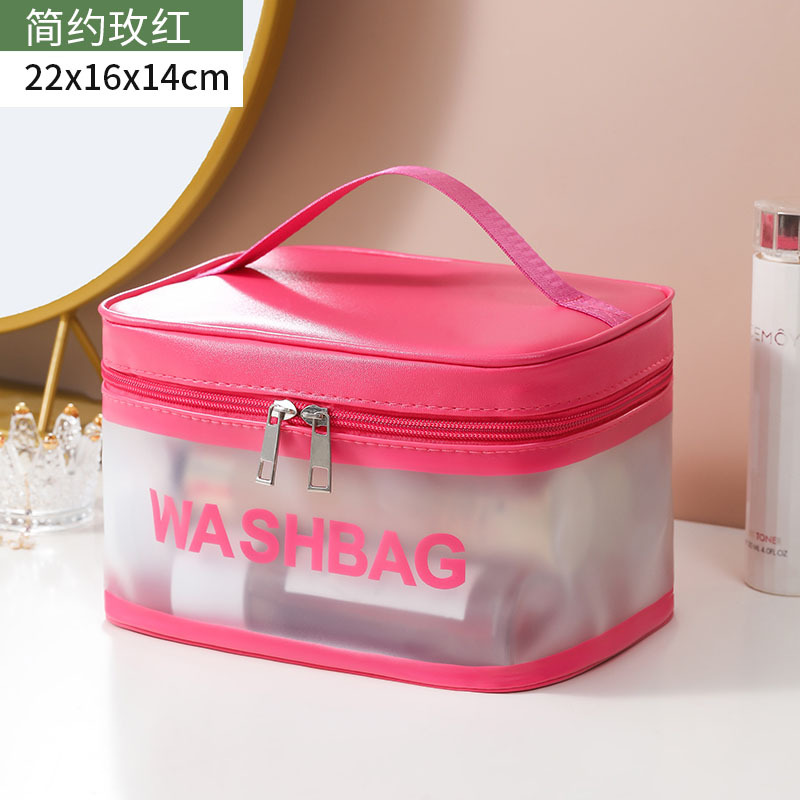 cosmetic bag wholesale large capacity good-looking cosmetic bag women's portable ins travel swim bag skin care wash bag Specification drawing