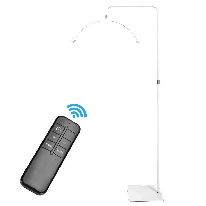 24-inch 28-inch half-month beauty lamp tattoo lamp nail eyebrow tattoo lamp eyelash lamp eye protection floor lamp dimmable Item Picture