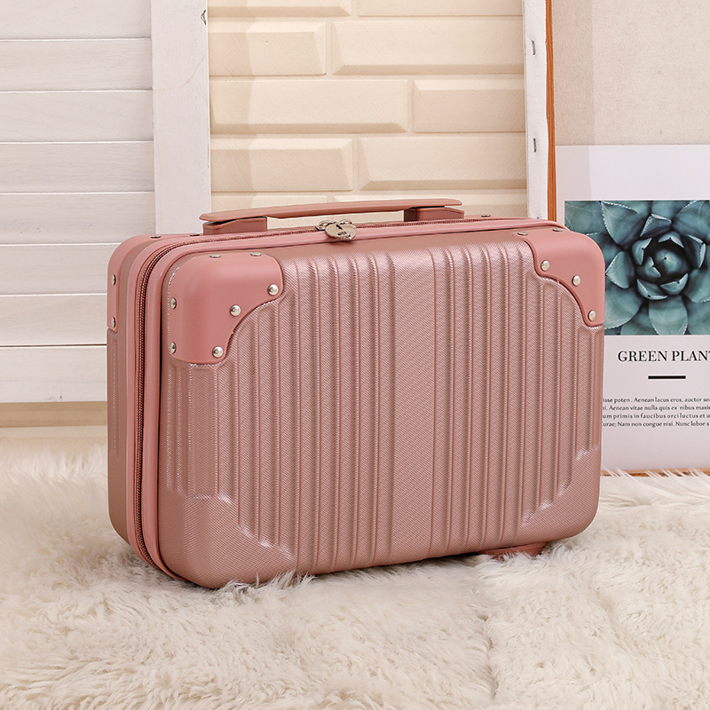 cosmetic case suitcase 14-inch luggage cosmetic bag gift box small box gift box korean style suitcase wholesale Item Picture