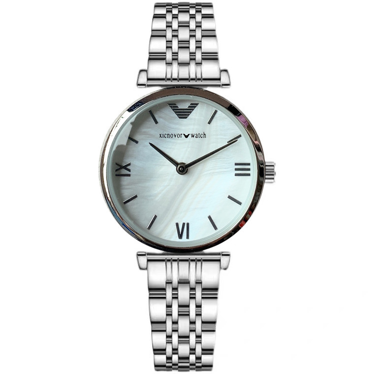 ruishi kaiqi new starry women's watch good-looking steel belt ultra-thin fashion student waterproof quartz watch full figure