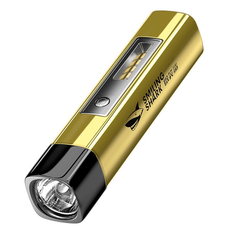 with sidelight laser small flashlight abs flashlight mini fixed focus laser long shot flashlight sand tray funny Item Picture