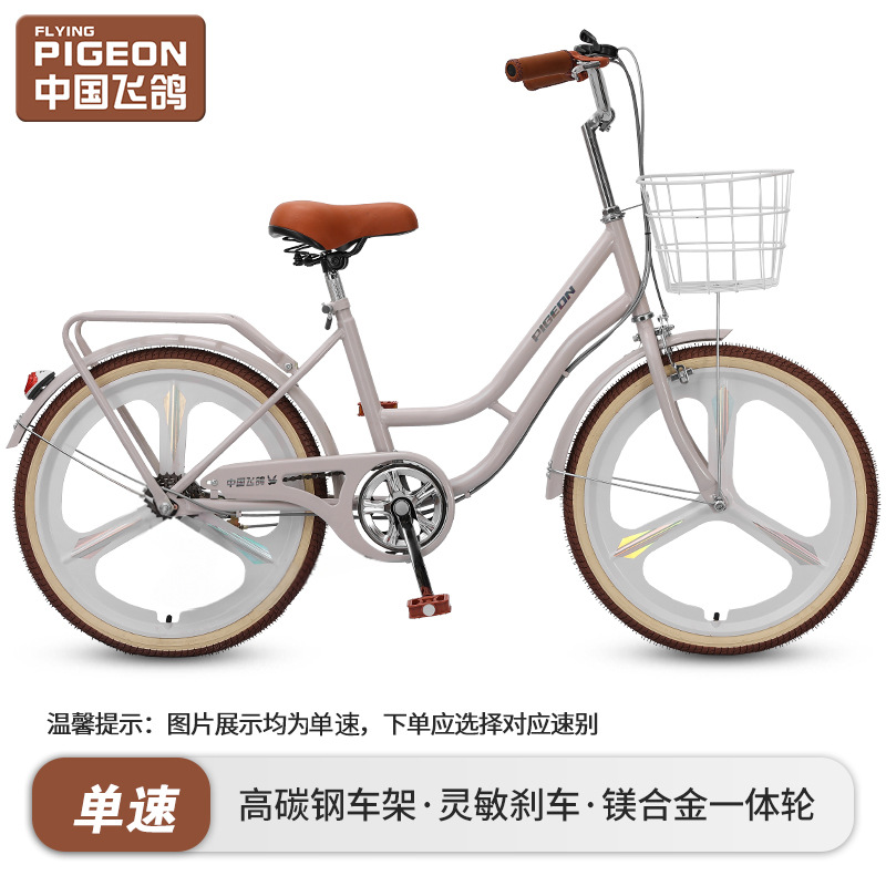 flying pigeon bicycle female adult middle and large school students go to work 20-inch 22-inch 24-inch lightweight commuter geared bicycle Application Scenario