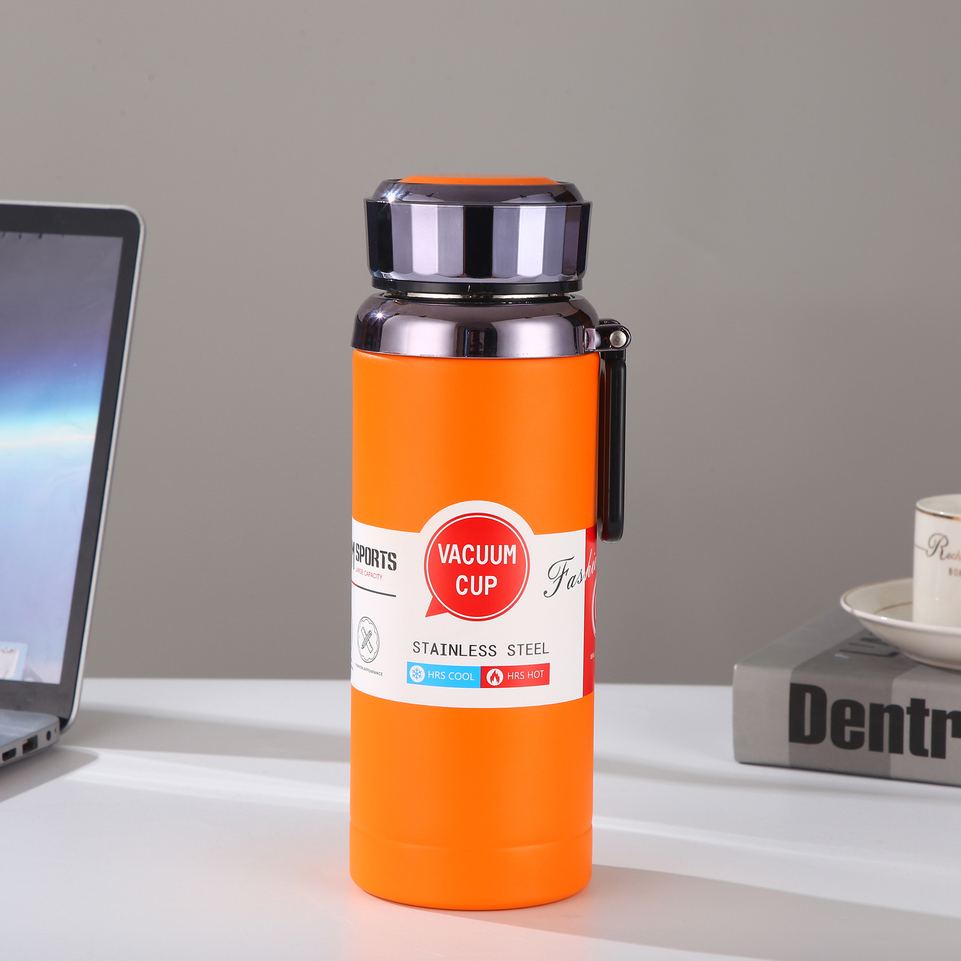 factory direct sales 316 stainless steel vacuum thermos cup portable rope holding large capacity men and women sports cup of tea water Application Scenario
