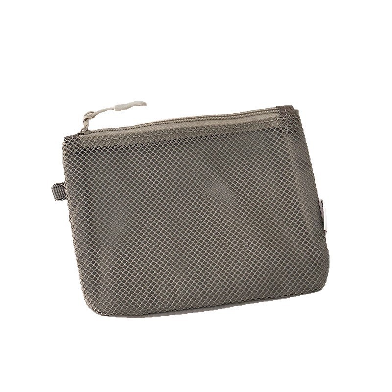 grid storage bag multifunctional coin purse cosmetic bag data cable charger earphone bag carry bag sundry bag Specification drawing