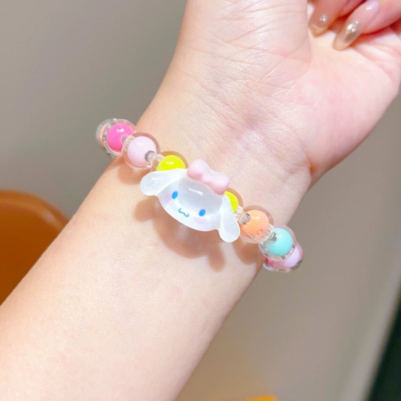 summer popular cartoon sanrio bracelet cute clow m jewelry female travel versatile sanrio little girl details Picture