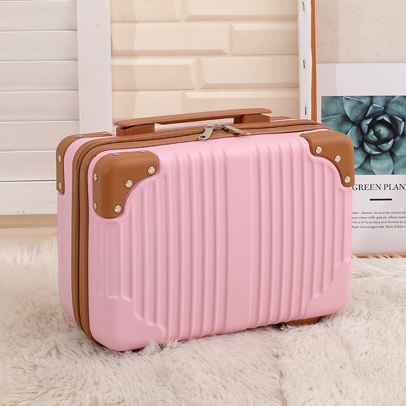 cosmetic case suitcase 14-inch luggage cosmetic bag gift box small box gift box korean style suitcase wholesale Specification drawing