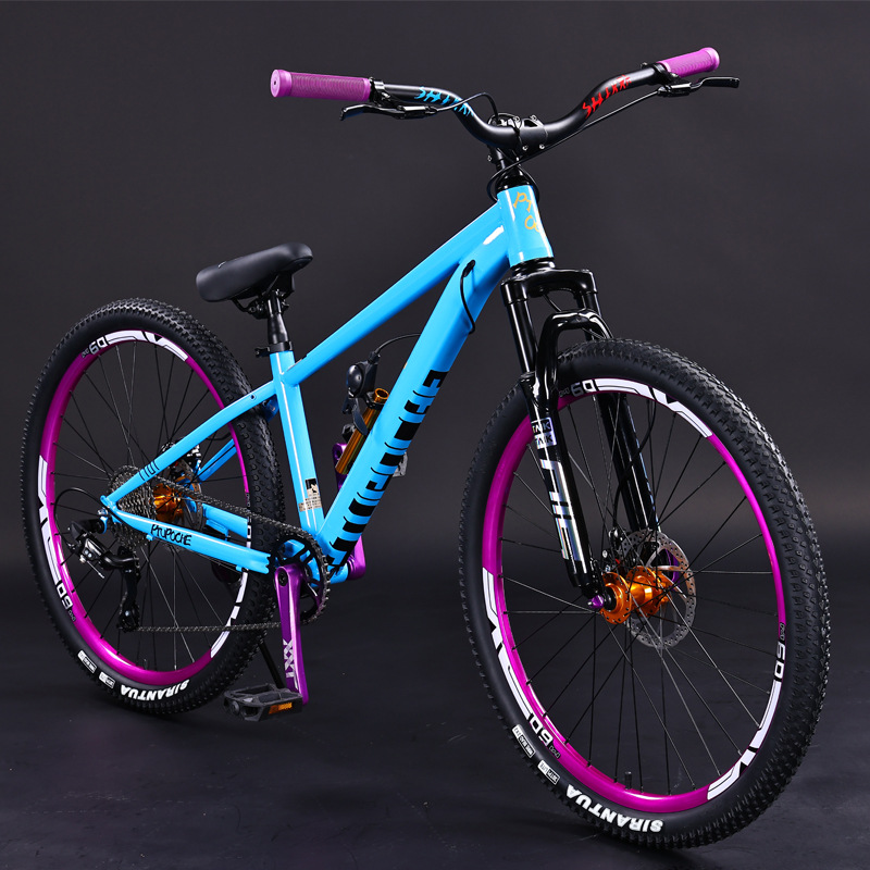 factory direct sales dirt bike mountain bike men and women adult variable speed youth student bicycle ultra light shock absorption Specification drawing