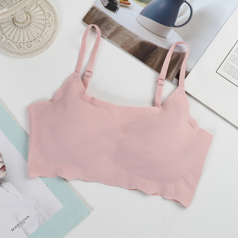 peace of mind second generation seamless wireless one-piece sleep yoga push up plus size sports bra beauty back underwear women details Picture