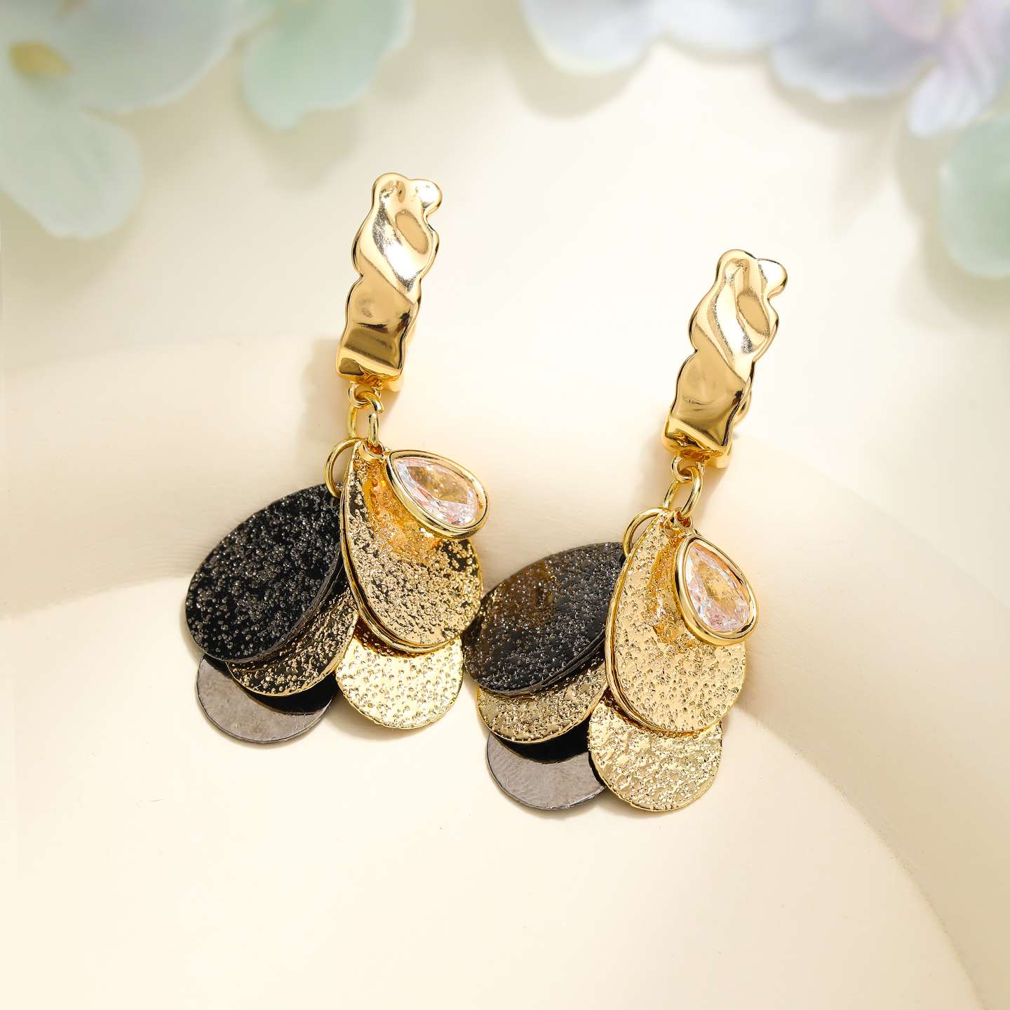 时尚珍珠耳环耳饰女气质简约百搭耳饰品优雅耳环饰品配饰女款产品图