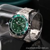 factory in stock supply black water ghost watch men's luminous water stainless steel with calendar men's watch quartz non-mechanical Item Picture
