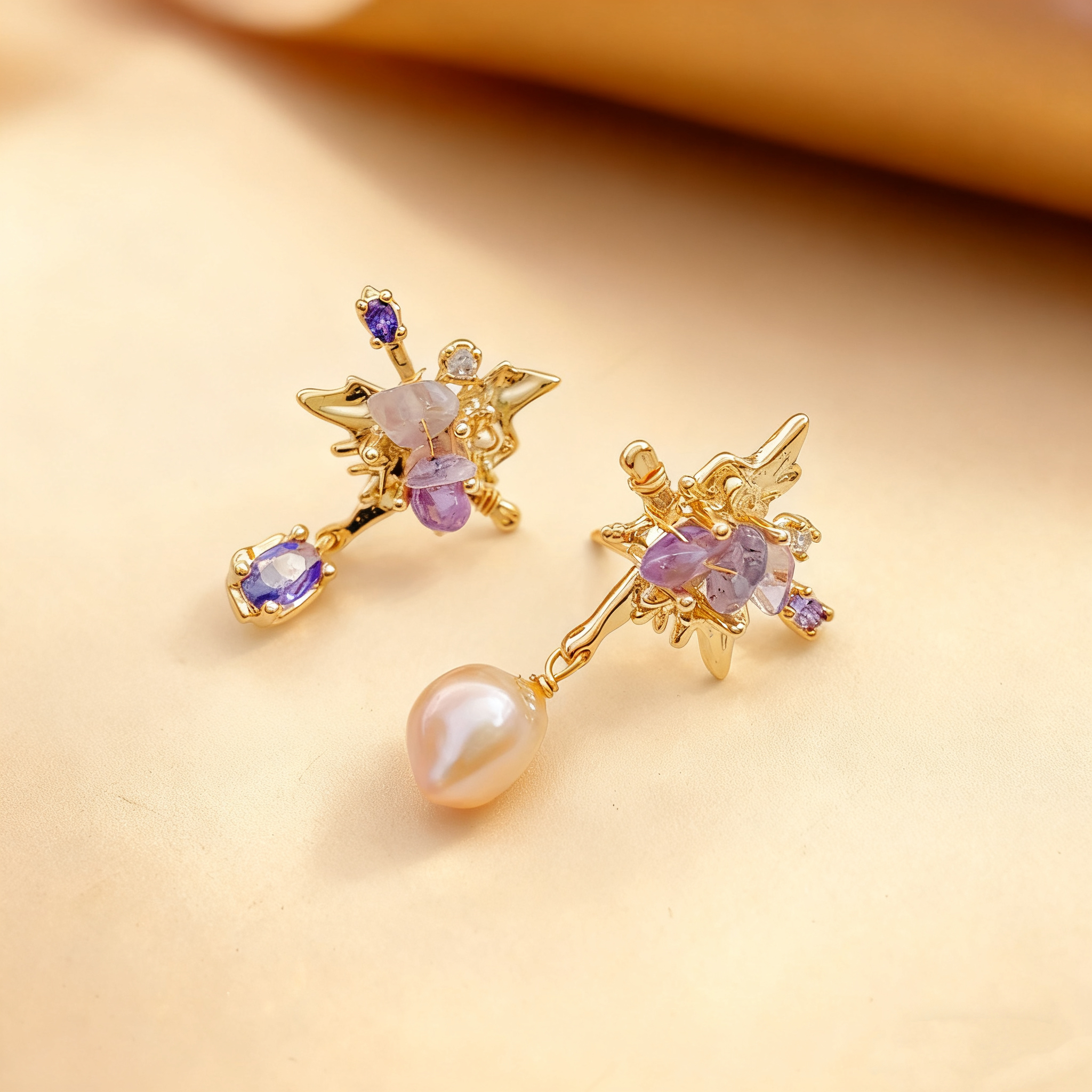 Long and elegant earrings, ear thread, silver stud earrings, women's fashionable earrings, women's accessories, long and fashionable stud earrings for women Item Picture