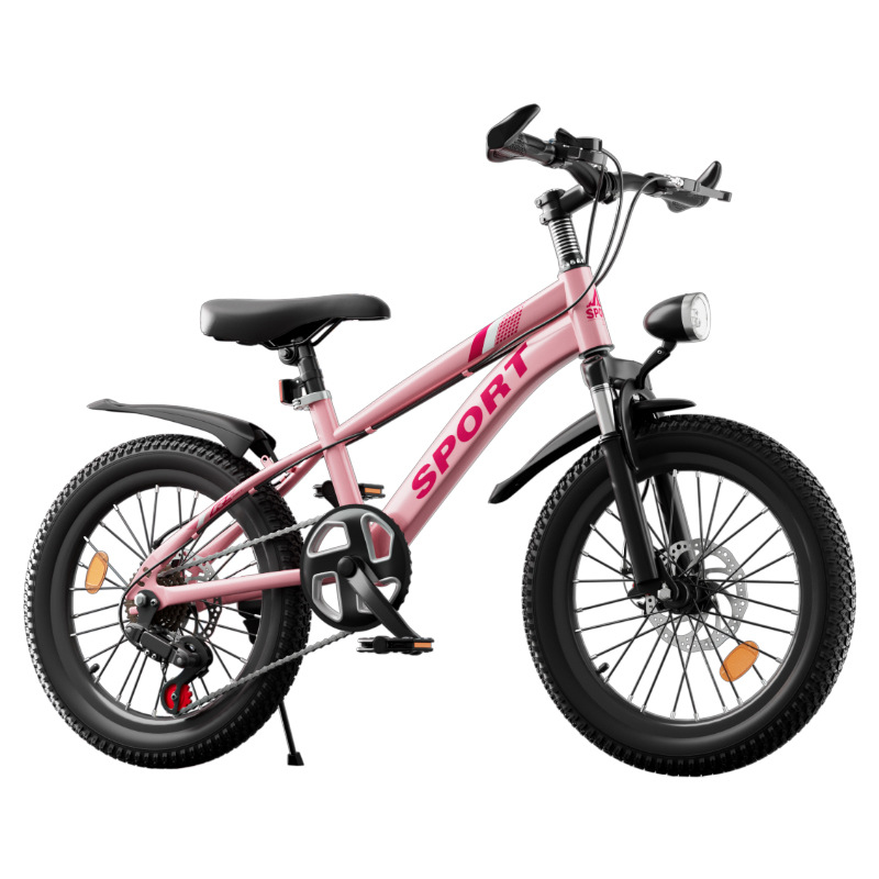 children's bicycle boys and girls medium and large children's variable speed mountain bike variable speed bicycle double disc brake shock absorption road bike Item Picture