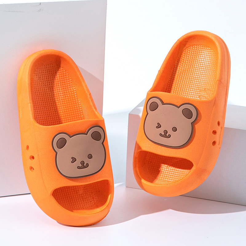 eva children's slippers cute cartoon boys and girls baby child gommino middle and big children parent-child sandals summer Specification drawing