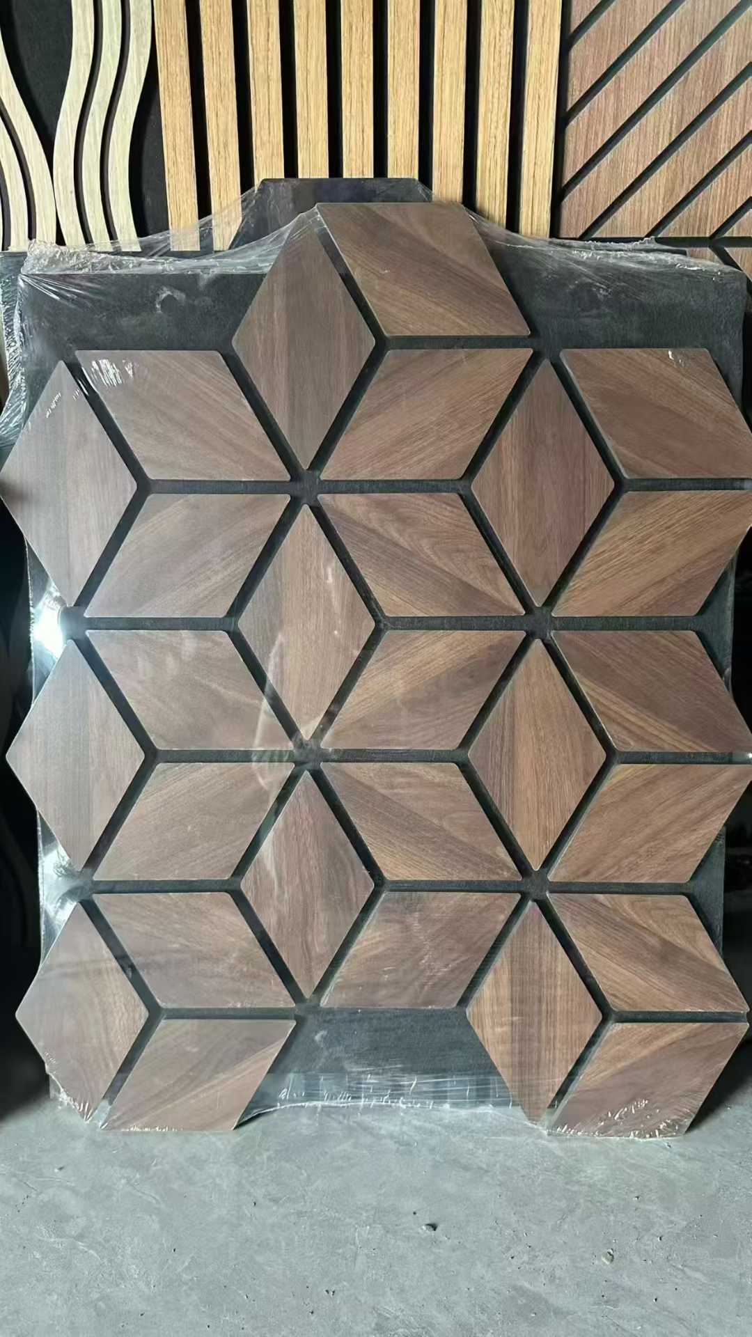 软木/格栅/密度板格栅/格栅密度板细节图
