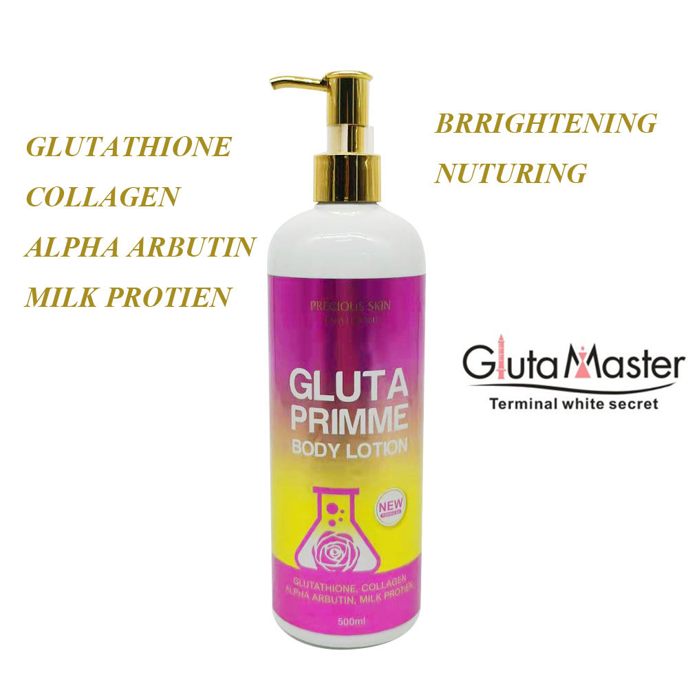 Lotion Corporelle Gluta Prime Blanchiment Eclaircissant Soin Application Scenario