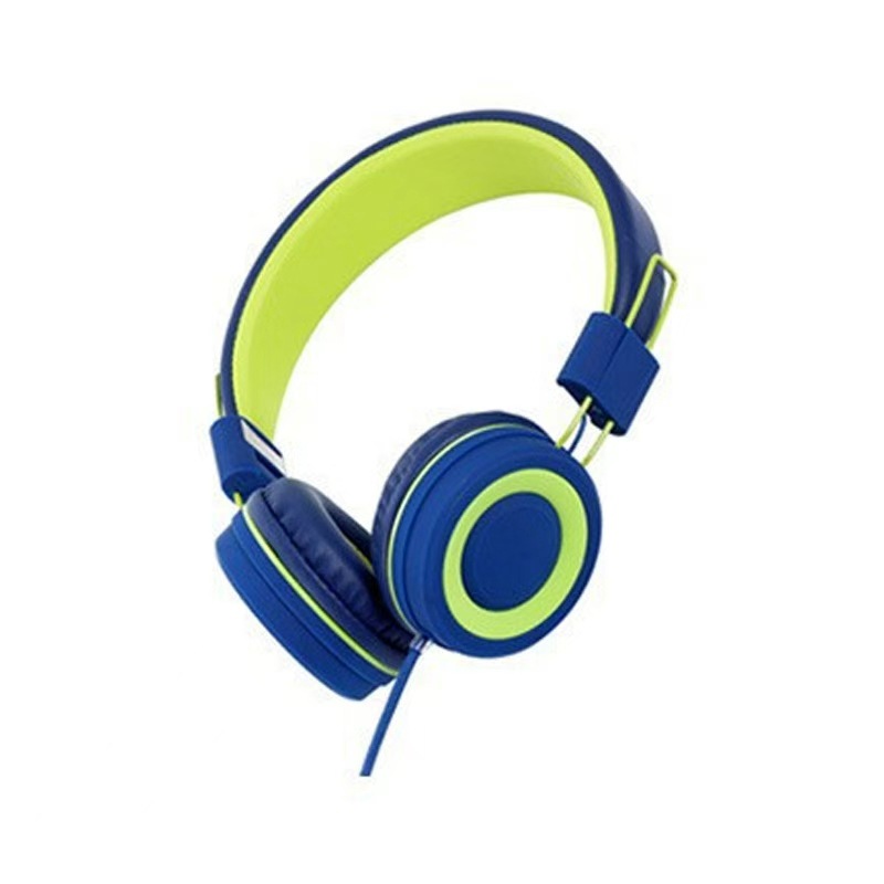 cross-border new arrival wired headset adjustable folding net class with mic audio learning headset business gift Application Scenario