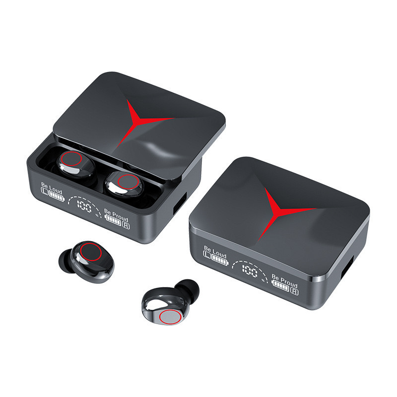 cross-border hot selling 10 m19m90 digital display bluetooth headset popular ultra-long life battery e-sports games wireless bluetooth headset Specification drawing