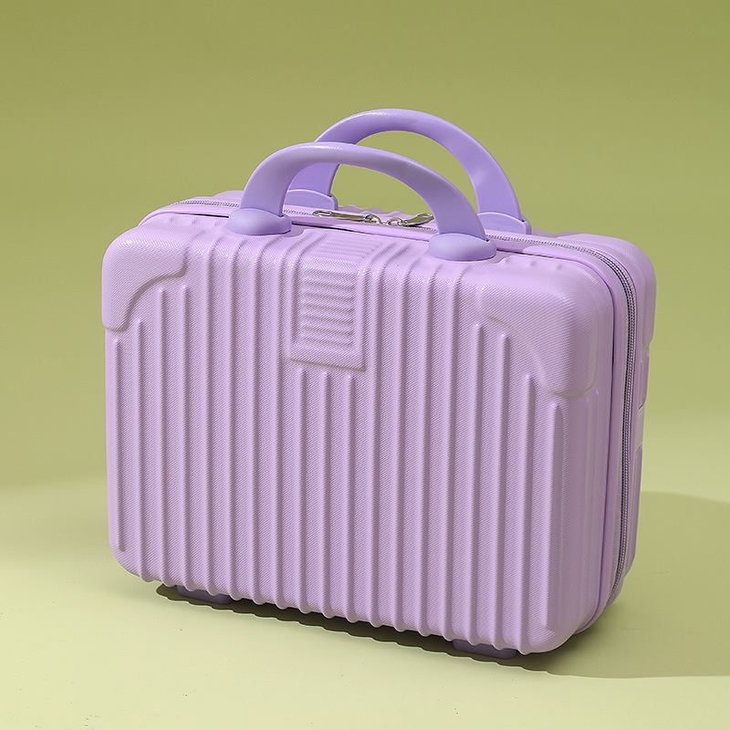 customized suitcase mini small suitcase 14 cosmetic case hand gift bag small suitcase password suitcase Item Picture