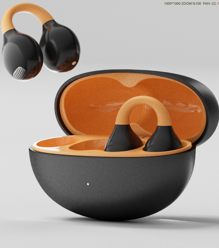 cross-border new arrival bluetooth headset enc noise reduction wireless headset ultra-long life battery 6.0 bluetooth in-ear tws headset Specification drawing