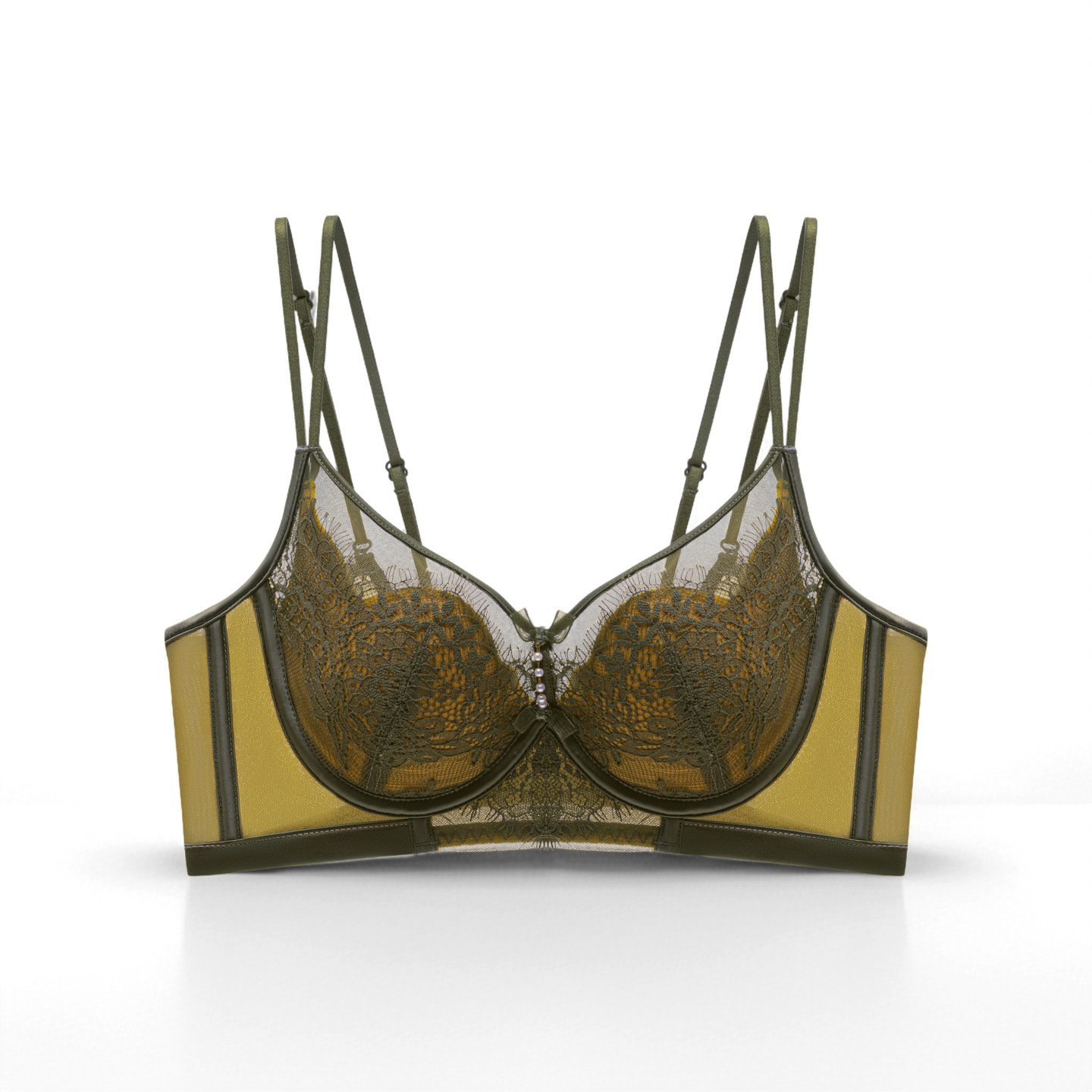 new lace underwear push up and anti-sagging healthy no pressure comfortable thin sexy busty show small bra Application Scenario